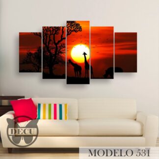 Modelo 531: "Atardecer en Africa"