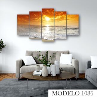Modelo 531: "Atardecer en la playa"
